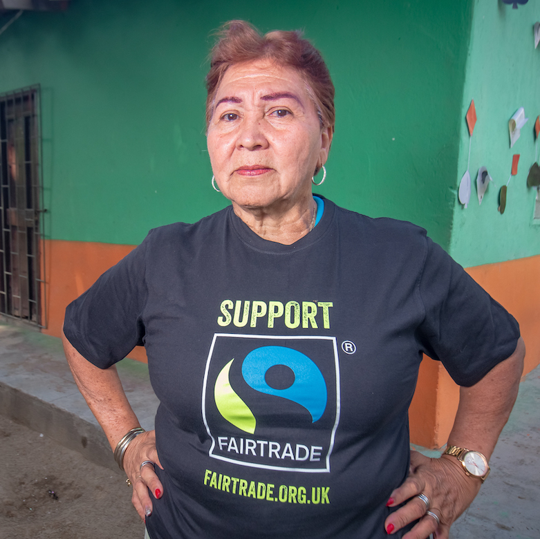 Yadira Orozco, a Colombian banana farmer at Asobanar Cooperative