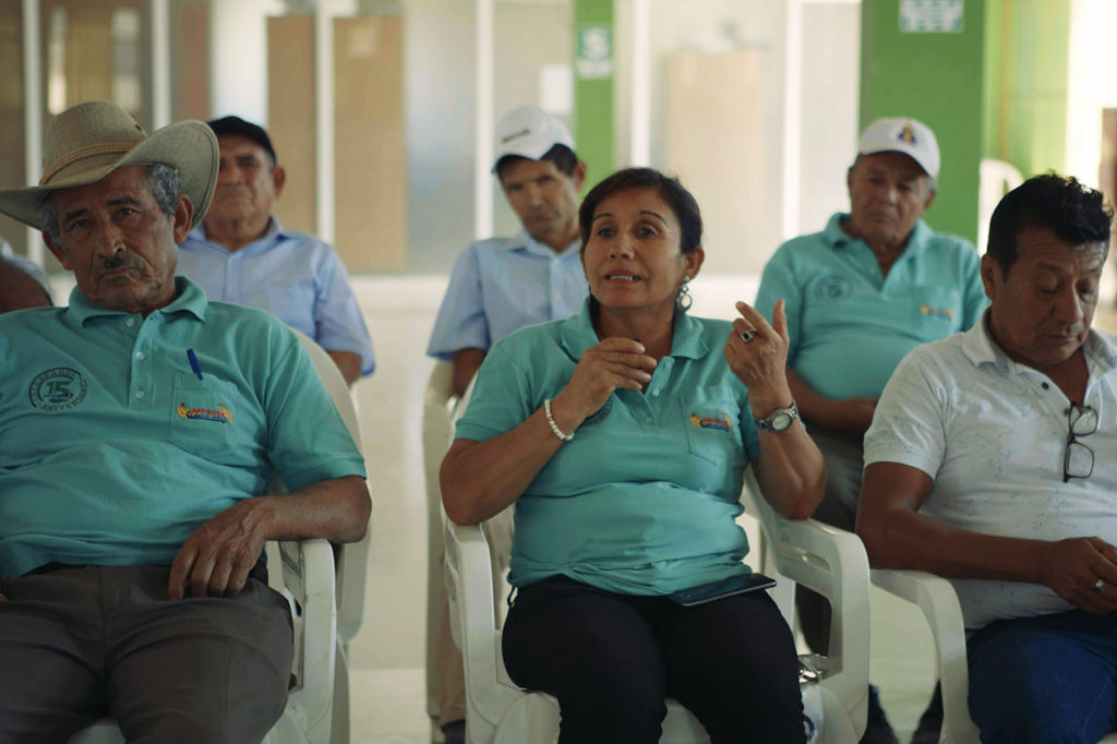 Meeting with members of the APPBOSA cooperative