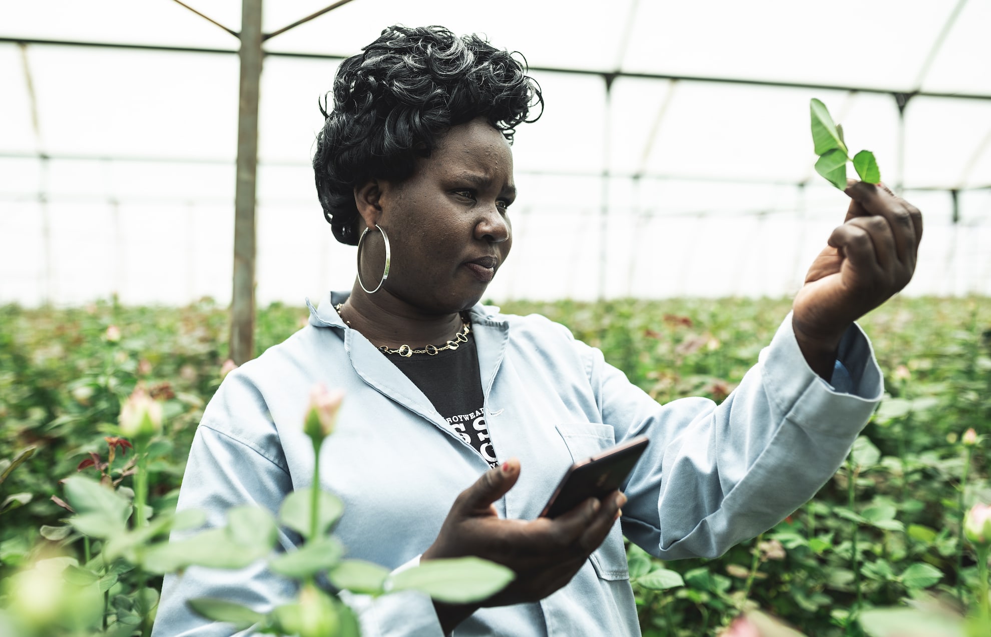 Agnes Chebii, Chairperson of Gender Comitee at Karen Roses, Kenya
